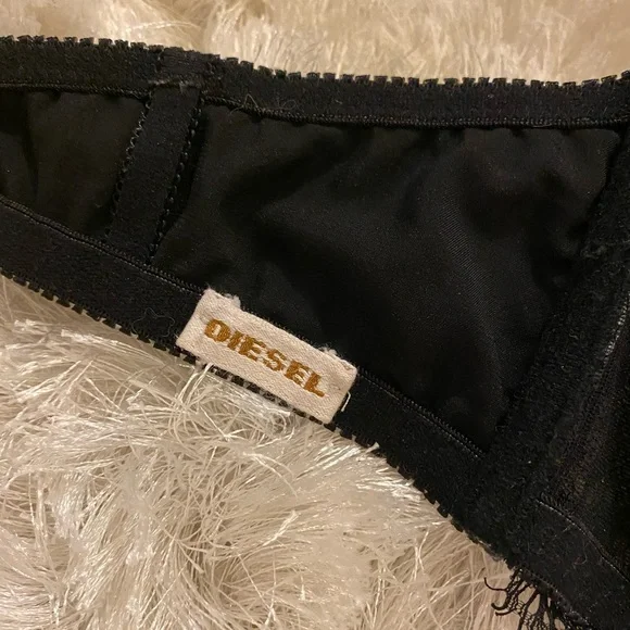 Diesel strapless black lace sexy bra 34D - Picture 6 of 8
